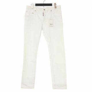 ディースクエアード(DSQUARED2)のディースクエアード DSQUARED2 22SS スキニー ジーンズ 48 白(デニム/ジーンズ)