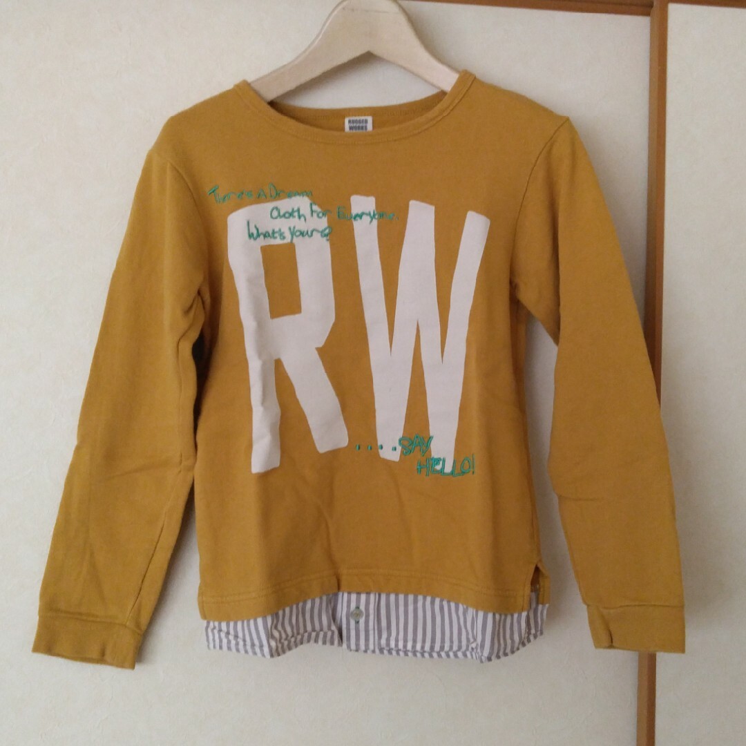 RUGGEDWORKS(ラゲッドワークス)のRUGGED WORKS トレーナー　140cm キッズ/ベビー/マタニティのキッズ服男の子用(90cm~)(Tシャツ/カットソー)の商品写真