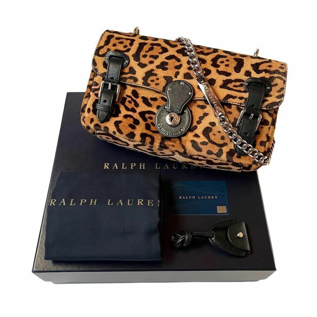 Ralph Lauren(ラルフローレン)のRALPH LAUREN ラルフローレン リッキーバッグ チェーン ショルダー レディースのバッグ(ショルダーバッグ)の商品写真