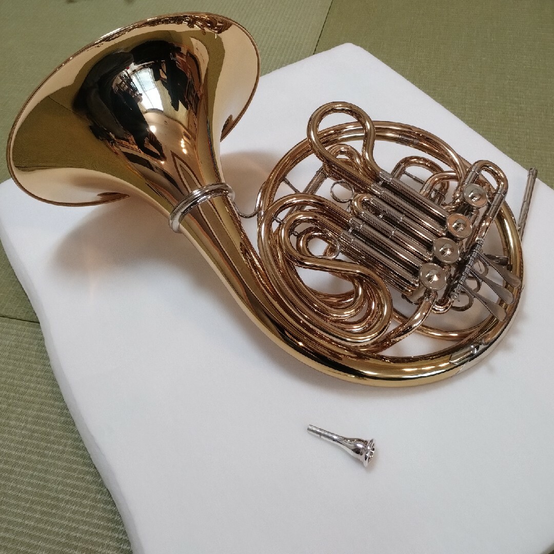 ヤマハ(ヤマハ)のYAMAHA フルダブルホルン　YHR-765G 楽器の管楽器(ホルン)の商品写真