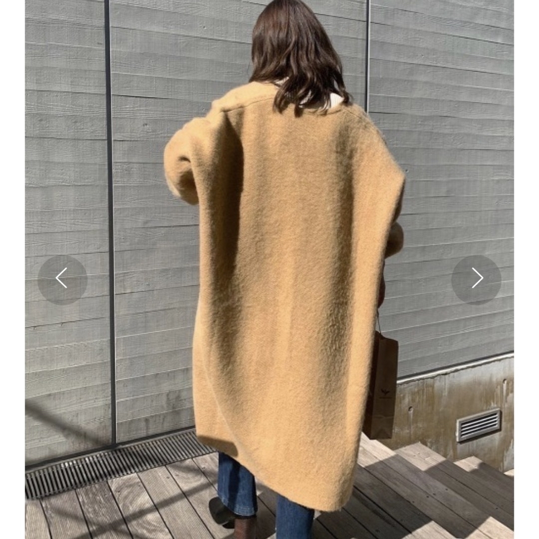 SNIDEL(スナイデル)の新品🌟mangata：emballer knit gown レディースのジャケット/アウター(ガウンコート)の商品写真