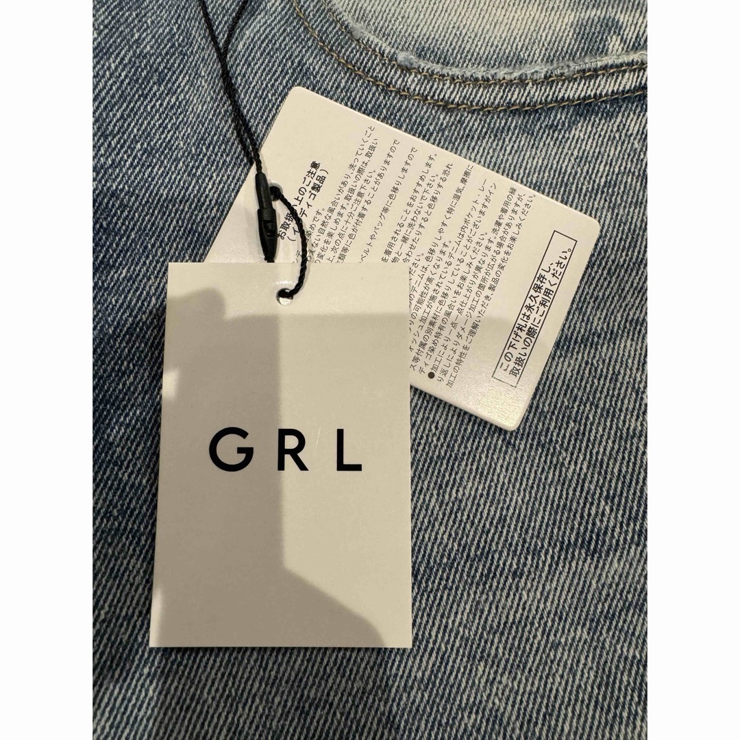 GRL(グレイル)のGRL ローライズストレートデニムパンツ レディースのパンツ(デニム/ジーンズ)の商品写真