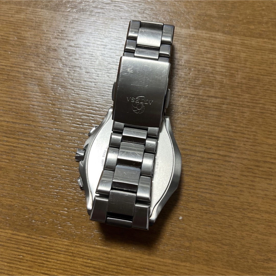 CITIZEN(シチズン)のジャンク品　シチズン　アテッサ　E600-T006361 電波ソーラー　トノー メンズの時計(腕時計(アナログ))の商品写真