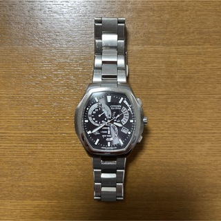 シチズン(CITIZEN)のジャンク品　シチズン　アテッサ　E600-T006361 電波ソーラー　トノー(腕時計(アナログ))
