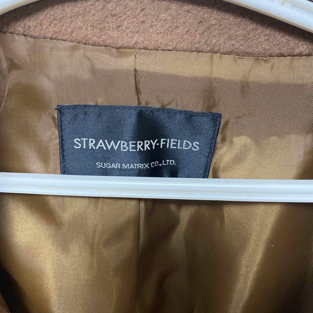 STRAWBERRY-FIELDS(ストロベリーフィールズ)のストロベリーフィールズ　値下げ！ハーフコート⭐︎ レディースのジャケット/アウター(その他)の商品写真