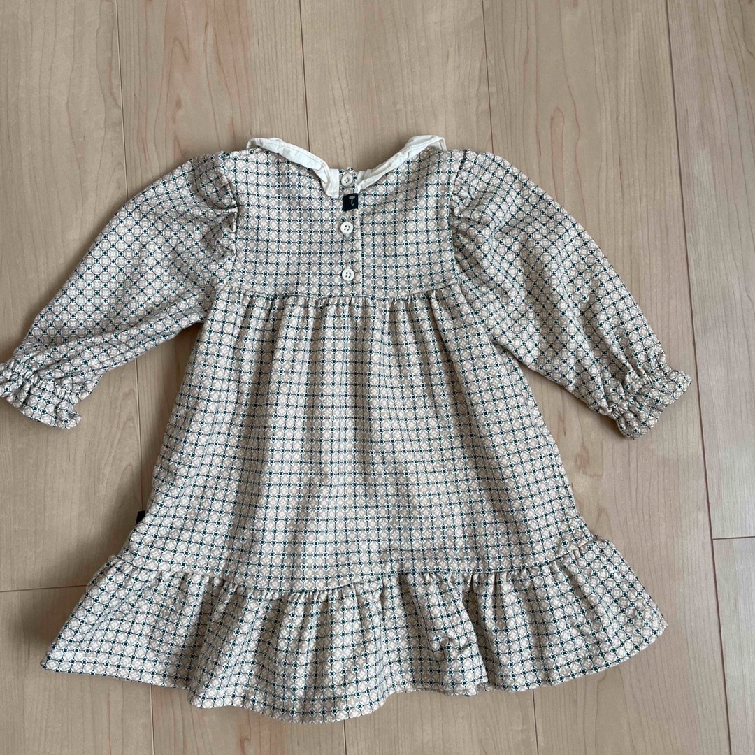 moimoln(モイモルン)の【90size】moimoln ワンピース キッズ/ベビー/マタニティのキッズ服女の子用(90cm~)(ワンピース)の商品写真