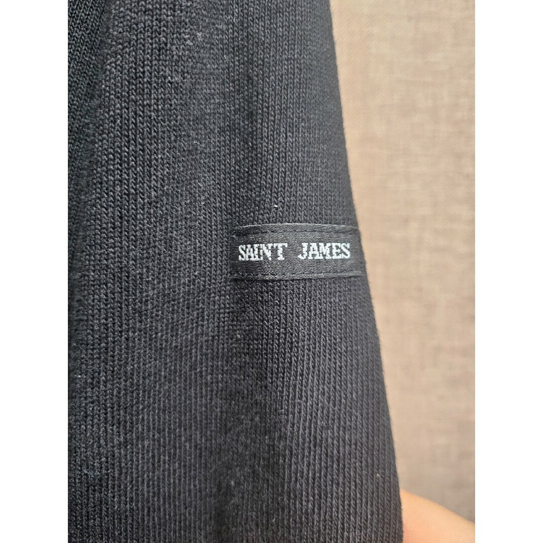 SAINT JAMES(セントジェームス)の正規品　SAINT JAMES セントジェームス　ウェッソン　バスクシャツ　肉厚 メンズのトップス(Tシャツ/カットソー(七分/長袖))の商品写真