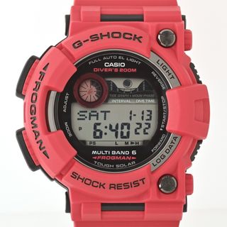 カシオ　G-SHOCK   フロッグマン Men in burning Red   GWF-1000RD-4JF　電波ソーラー 【未使用】 商品番号 E-154835(腕時計(デジタル))