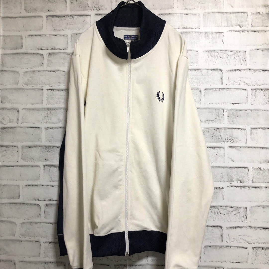 FRED PERRY - 90s Fred Perry⭐️トラックジャケットL 刺繍 FRED PERRY - 90s Fred Perry⭐️トラックジャケットL 刺繍