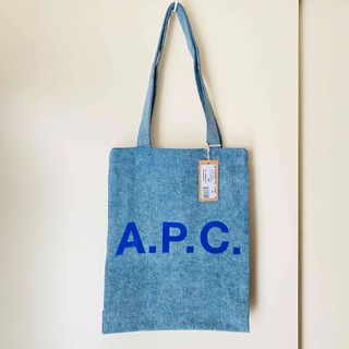 アーペーセー(A.P.C)の【A.P.C.】アーペーセー ブリーチアウト ウォッシュ デニム トートバッグ(トートバッグ)