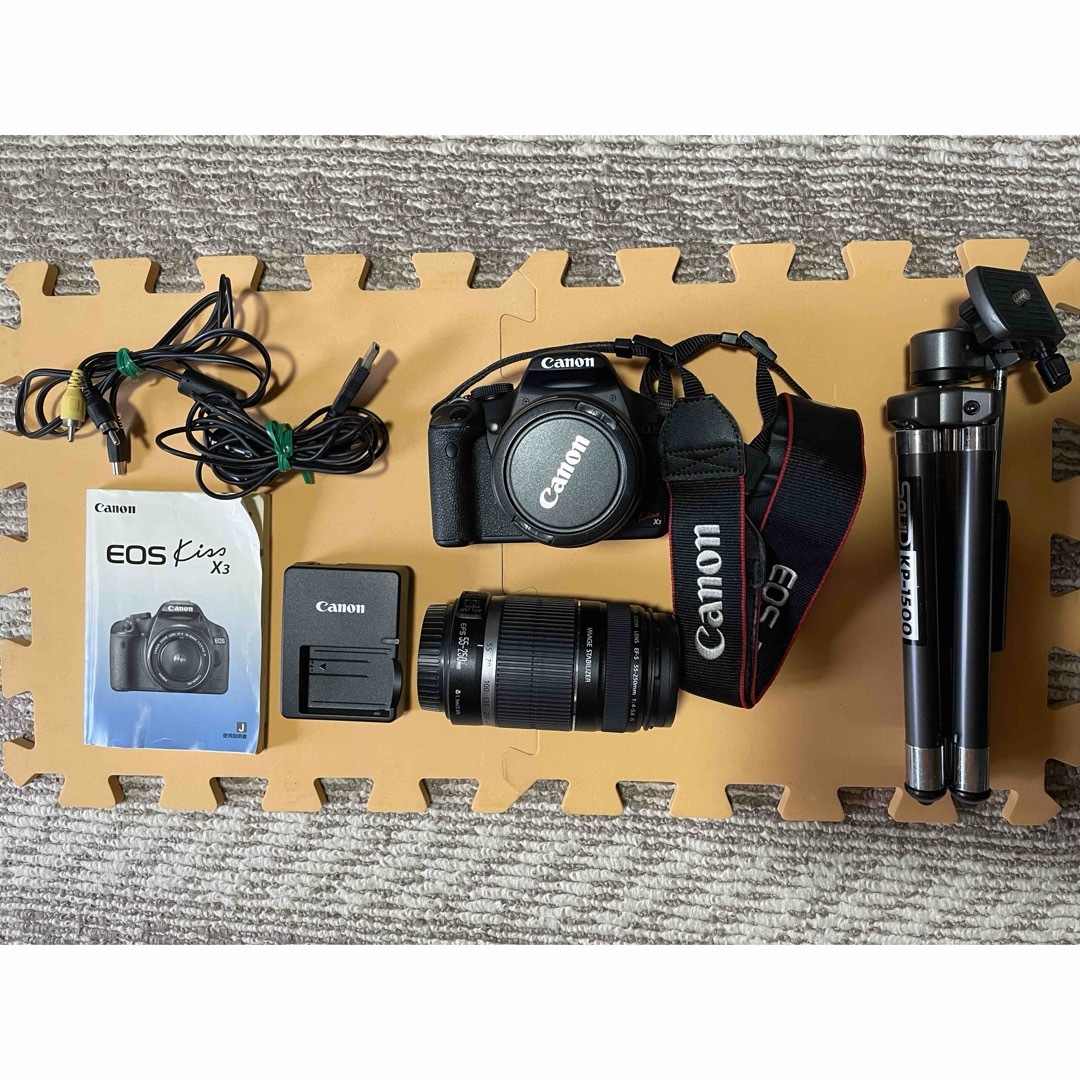 Canon EOS kiss X3(望遠レンズセット) デジタル一眼 Canon EOS kiss X3(望遠レンズセット) デジタル一眼