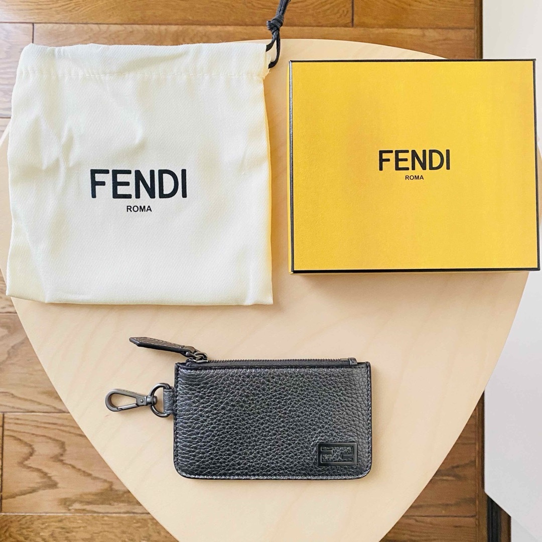 メンズ【FENDI】フェンディ FF エフエフ フラグメントケース カード