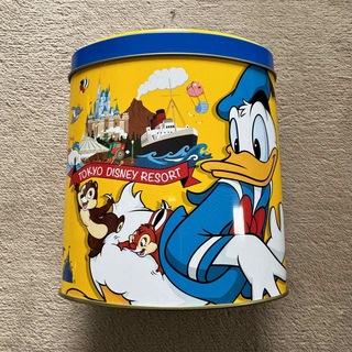 ディズニー(Disney)のディズニードナルドのチョコレートクランチ缶(キャラクターグッズ)