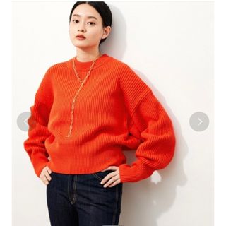 Adam et Rope ニット ウール70% アンゴラ混 匿名配送約56cm袖丈