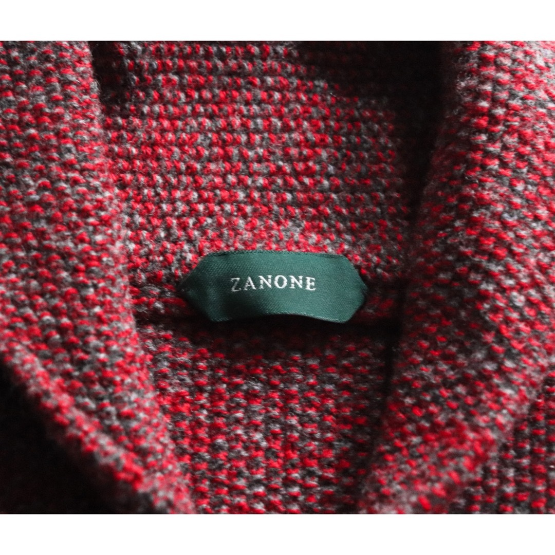 ZANONE(ザノーネ)の《ザノーネ》新品 イタリア製 ショールカラーニット セーター 50(XL) メンズのトップス(ニット/セーター)の商品写真