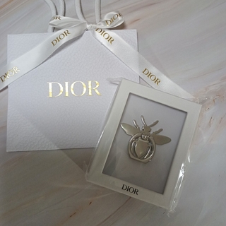 クリスチャンディオール(Christian Dior)の新品未使用 ディオール ノベルティ スマホリング みつばち(その他)