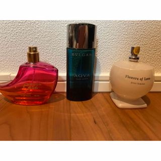 ブルガリ(BVLGARI)の香水3セット(ユニセックス)