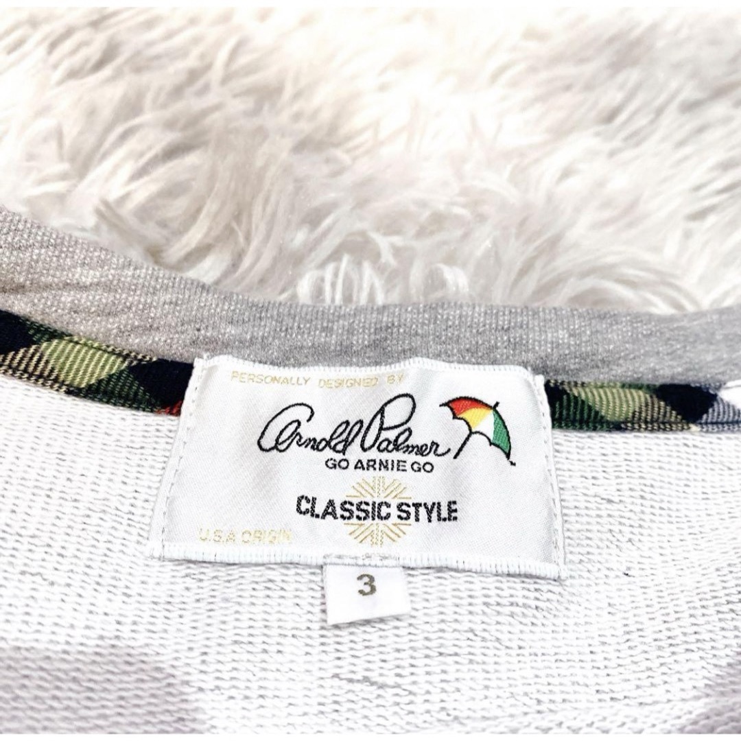 Arnold Palmer(アーノルドパーマー)の【美品】ArnoldPalmer☆ワンピース☆チェック☆グレー☆ひざ丈☆3 レディースのワンピース(ひざ丈ワンピース)の商品写真