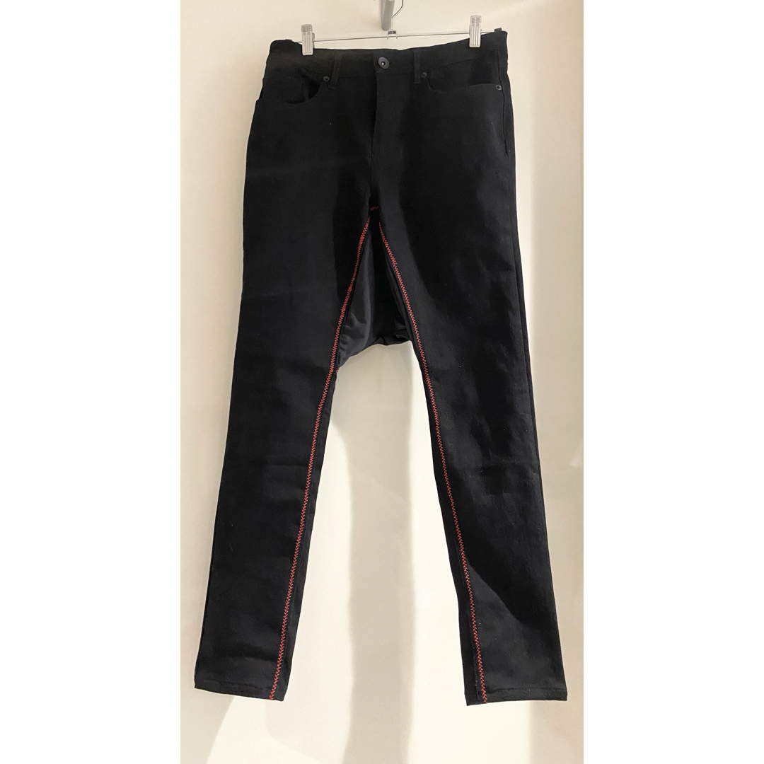 オーダー品】サルエル パンツ デニム 黒 ブラック スキニー 検 オーダー品】サルエル パンツ デニム 黒 ブラック スキニー 検