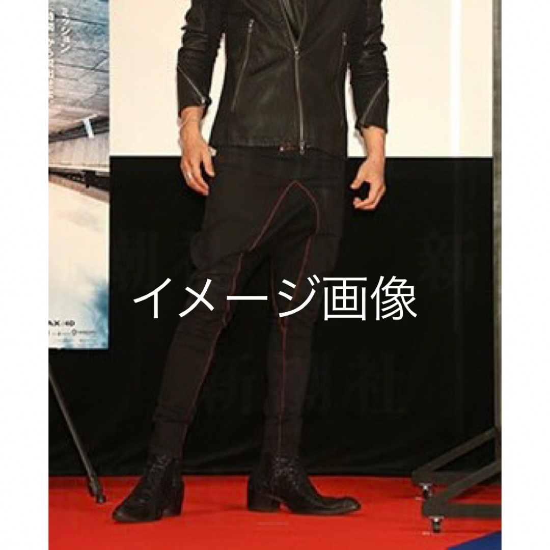 オーダー品】サルエル パンツ デニム 黒 ブラック スキニー 検 オーダー品】サルエル パンツ デニム 黒 ブラック スキニー 検