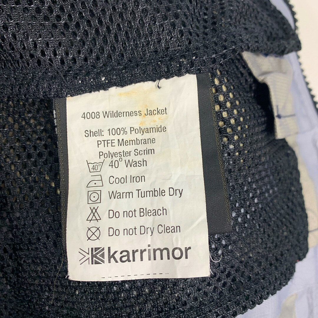 karrimor(カリマー)の★★Karrimor カリマー GORE-TEX　メンズジャケット　 ネイビー メンズのジャケット/アウター(マウンテンパーカー)の商品写真