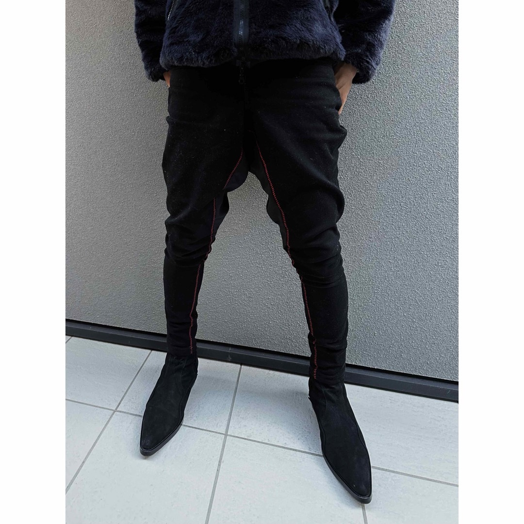 オーダー品】サルエル パンツ デニム 黒 ブラック スキニー 検 オーダー品】サルエル パンツ デニム 黒 ブラック スキニー 検