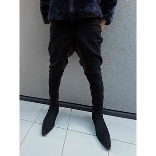 オーダー品】サルエル パンツ デニム 黒 ブラック スキニー 検 GACKTの ...