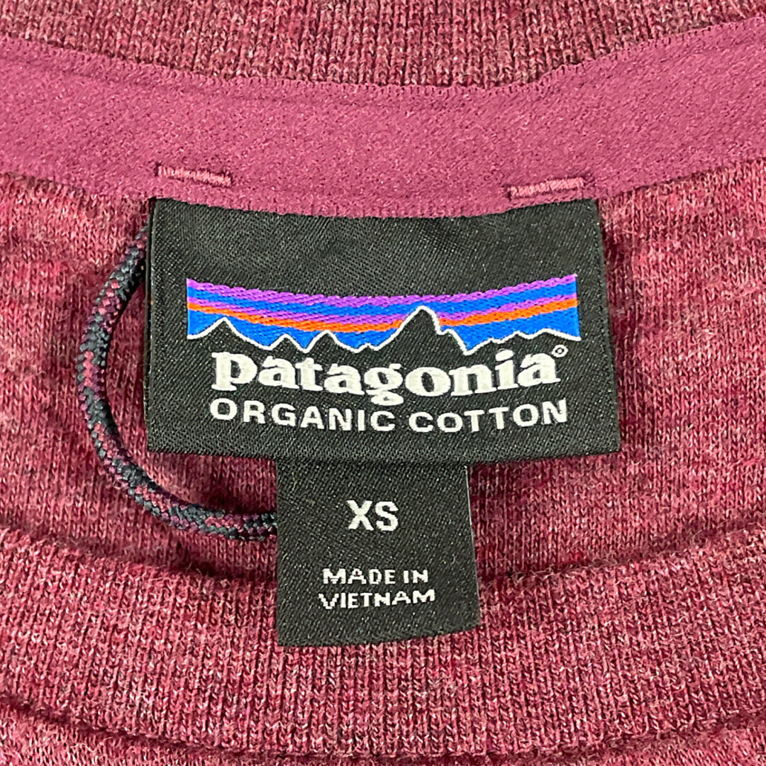 patagonia(パタゴニア)のPATAGONIA パタゴニア 19AW 品番 25310 レディース オーガニックコットン キルト クルー スウェット ボルドー サイズXS 正規品 / B4803 レディースのトップス(トレーナー/スウェット)の商品写真