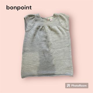 ボンポワン(Bonpoint)のボンポワン　ニット　ワンピース(ワンピース)