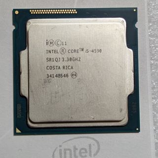 【CPU】 intel core i5-4590 3.30GHZ 中古(PCパーツ)