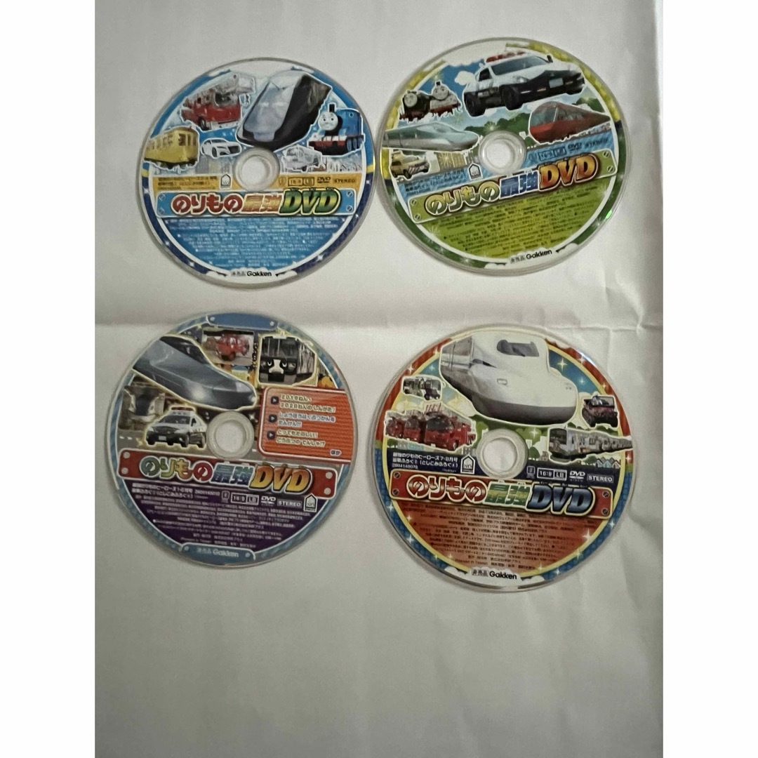 学研(ガッケン)ののりもの最強DVD  トミカDVD  乗り物系　9枚セット エンタメ/ホビーのDVD/ブルーレイ(キッズ/ファミリー)の商品写真