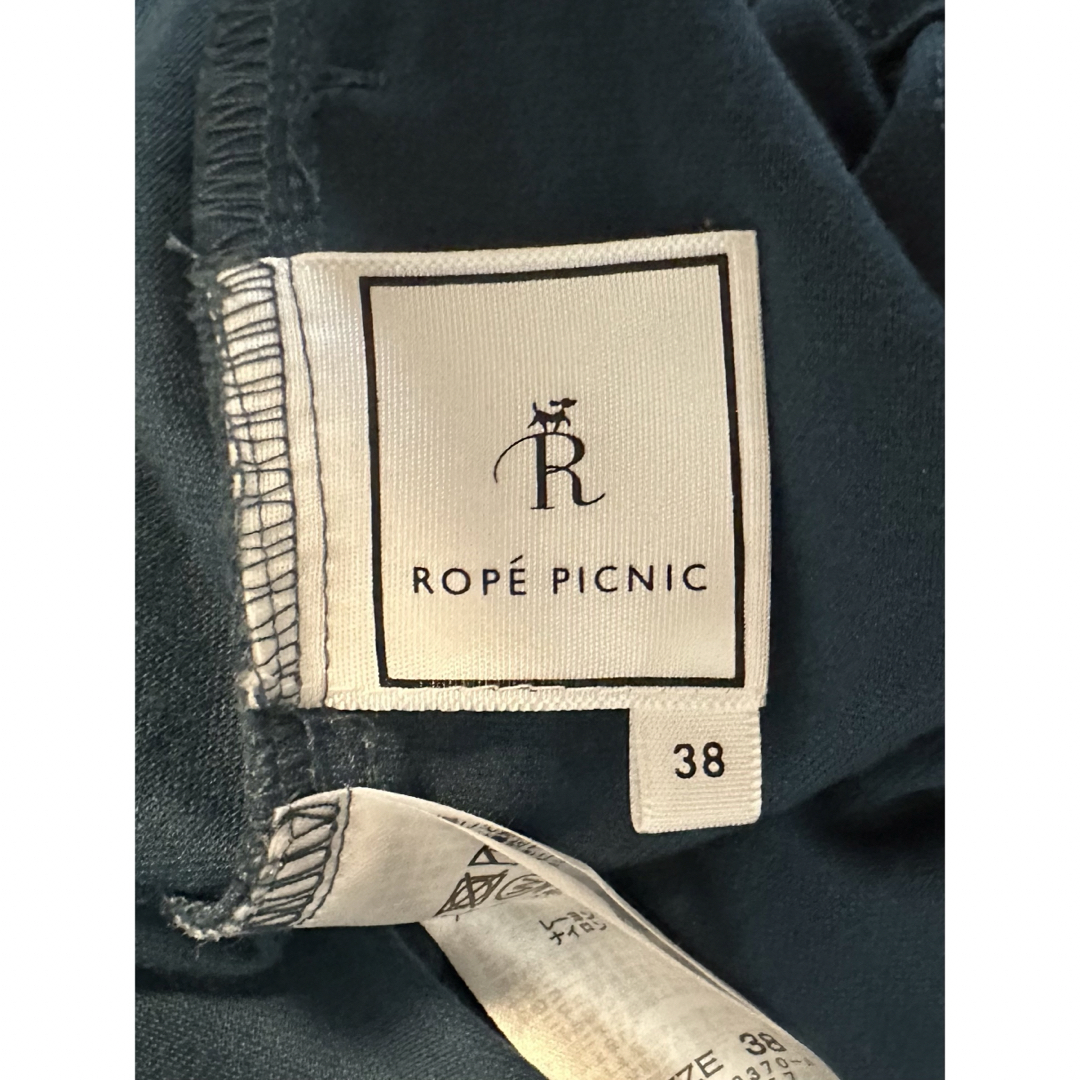 Rope' Picnic(ロペピクニック)のRope'Picnic ガウチョパンツ 深緑 レディースのパンツ(カジュアルパンツ)の商品写真