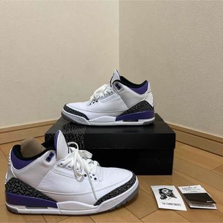 ナイキ(NIKE)のNike Air Jordan 3 Retro "Dark Iris"(スニーカー)