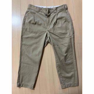 クーティー(COOTIE)のCOOTIE / T/C 1 Tuck Trousers -Beige-(チノパン)