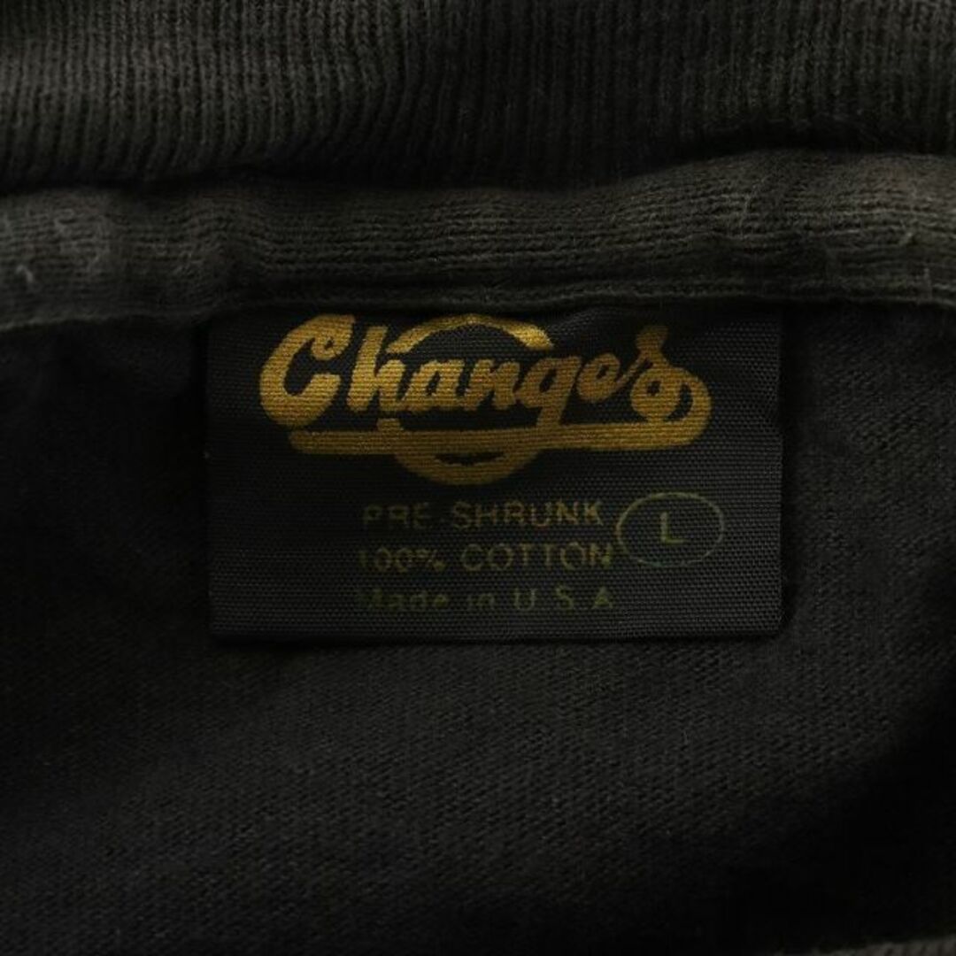 CHANGES(チェンジズ)のChanges キャラクター プリント Tシャツ カットソー L 黒 ブラック  メンズのトップス(Tシャツ/カットソー(半袖/袖なし))の商品写真