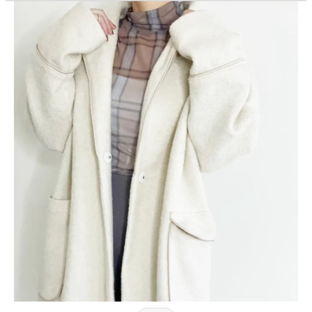 aries(アリエス)のagawd アガウド  Wool Over Coat タグ付き レディースのジャケット/アウター(ロングコート)の商品写真