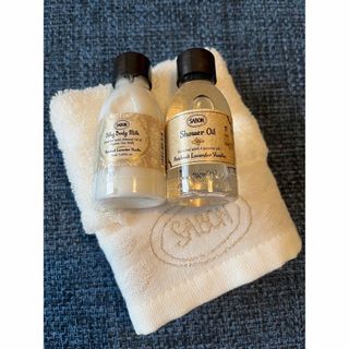 サボン(SABON)のＳＡＢＯＮ-サボン- ミニボディケアセット プレゼント ギフト　タオルセット(ボディローション/ミルク)