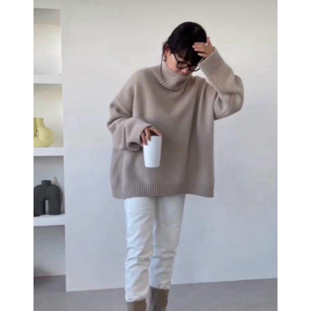 DEUXIEME CLASSE(ドゥーズィエムクラス)のNa.e【EVER SERIES】Turtle Neck Knit レディースのトップス(ニット/セーター)の商品写真