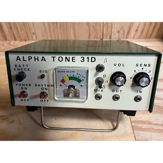 測定機器？ALPHA TONE 31D アルファトーン 脳波測定【中古品】(その他)