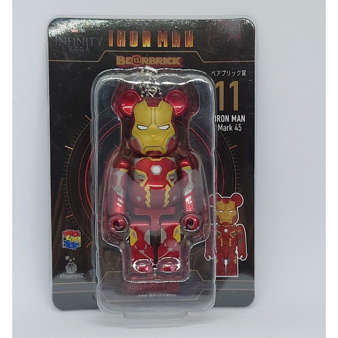 BE@RBRICK(ベアブリック)のHappyくじMARVEL ベアブリック賞  11 エンタメ/ホビーのフィギュア(アメコミ)の商品写真