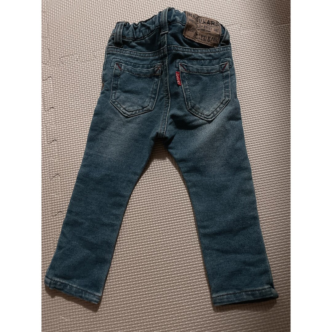 F.O.KIDS(エフオーキッズ)のGWまでの出品!  F.O KIDS  デニムレギンスパンツ　80サイズ キッズ/ベビー/マタニティのベビー服(~85cm)(パンツ)の商品写真