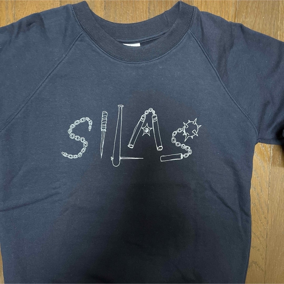 SILAS(サイラス)の未使用【SILAS 】サイラス ネイビースウェット (裏起毛)Sサイズ メンズのトップス(スウェット)の商品写真