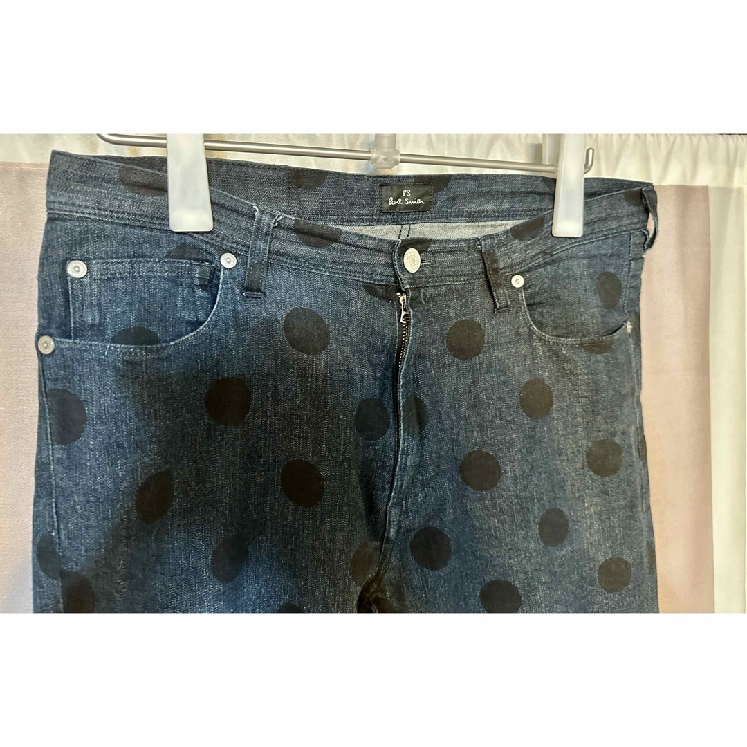 ポールスミス DOT PRINT 5POCKET 水玉 デニムパンツ