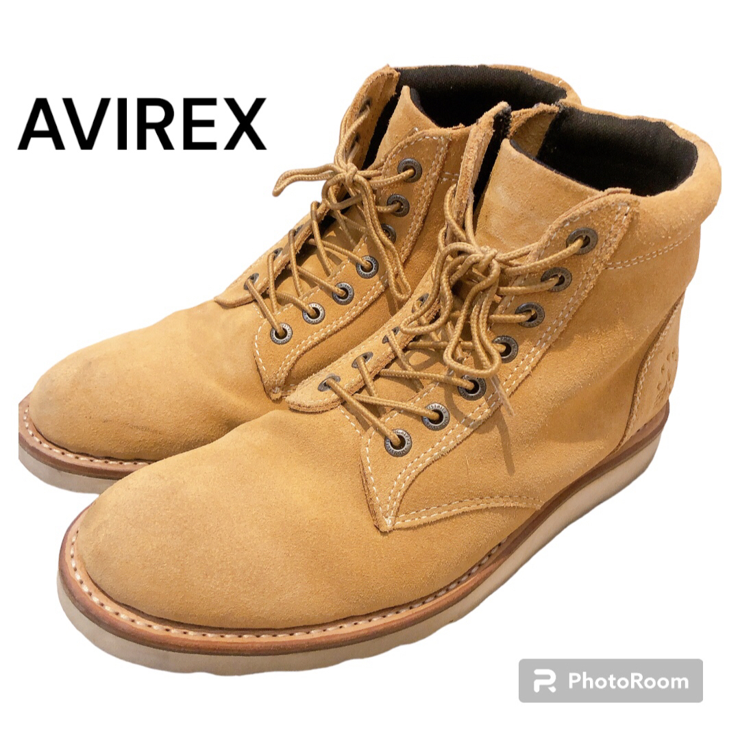 AVIREX(アヴィレックス)の【美品】ブーツ ALPHA INDUSTRIES アルファ インダストリーズ メンズの靴/シューズ(ブーツ)の商品写真