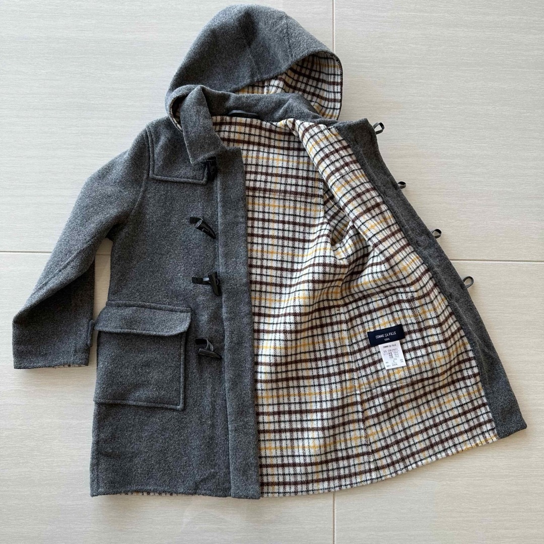 COMME CA ISM(コムサイズム)のコムサフィユ　ダッフルコート　120cm キッズ/ベビー/マタニティのキッズ服男の子用(90cm~)(ジャケット/上着)の商品写真