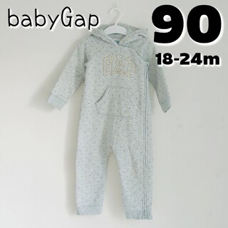 ベビーギャップ(babyGAP)の【値下げ】babyGap♡ハートカバーオール ロンパース(90)(カバーオール)