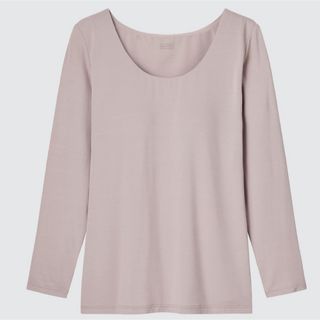 ユニクロ(UNIQLO)のjam様専用　ヒートテックブラUネックT(アンダーシャツ/防寒インナー)