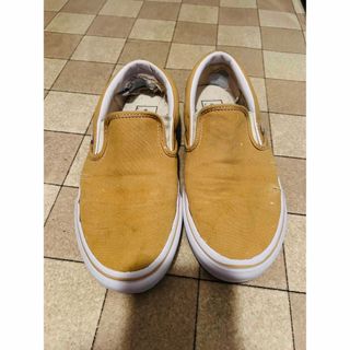 ヴァンズ(VANS)のVANS☆スリッポン☆ベージュ☆23cm(スリッポン/モカシン)