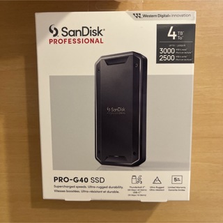 サンディスク(SanDisk)のSanDisk ポータブルSSD SDPS31H-004T-GB(PC周辺機器)