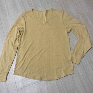 ギャップ(GAP)のCAP ロンT オレンジ(Tシャツ/カットソー(七分/長袖))